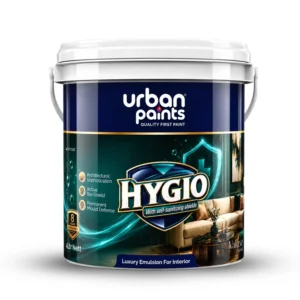 Urban Paints HYGIO Luxury Interior Emulsion for Interior - 4ltr  (White)