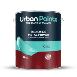 Urban Paints RED OXIDE METAL PRIMER-Solventbased- 4ltr (Rust Red)