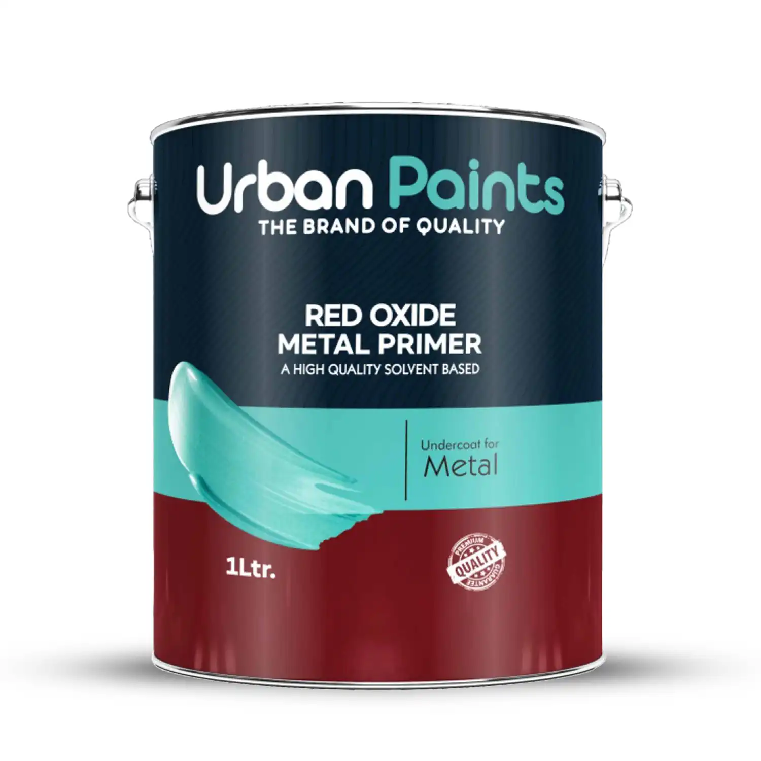 Urban Paints RED OXIDE METAL PRIMER-Solventbased- 4ltr (Rust Red)
