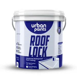 Urban Paints Roof Lock  Advanced Waterproof Roof Coating for Terraces, Concrete Roofs & Parapet Walls